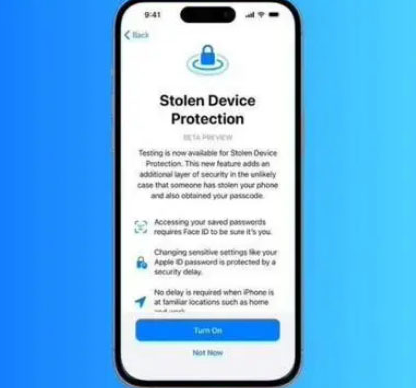 金门苹果授权维修店分享被盗设备保护功能开启方法 