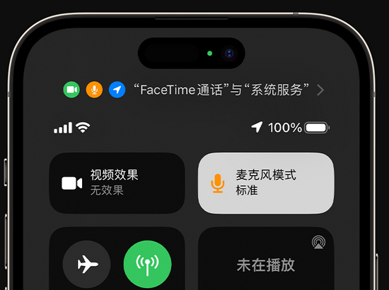 金门苹果授权维修网点分享iPhone在通话时让你的声音更清晰 