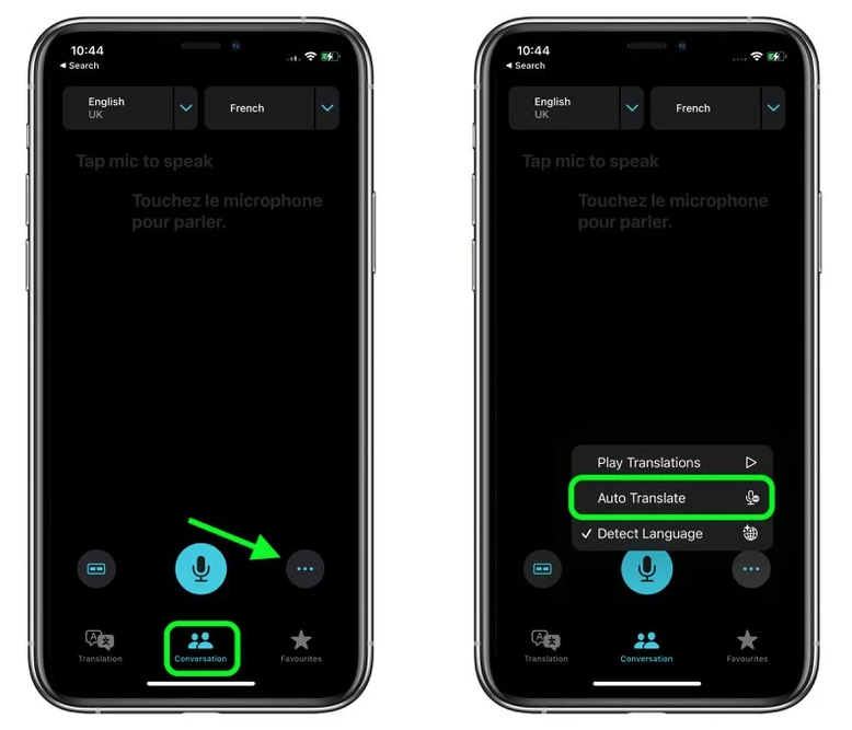 金门苹果手机维修分享iOS 15 “翻译” App 新改进 