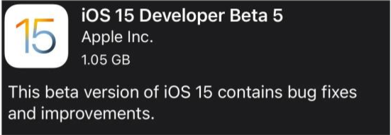 金门苹果手机维修分享如何升级到iOS15.0 beta5 