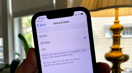 金门苹果手机维修分享iPhone 12如何打开或关闭5G网络 
